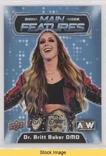 2022 Upper Deck AEW All Elite Wrestling Main Features Dr Britt Baker READ 1i24