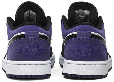 Air Jordan 1 Low Court Purple 553558-125 Men Size | eBay