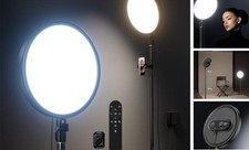 Large Ring Light with 79" Stand, 6500K Professional Full-Screen Big Ring