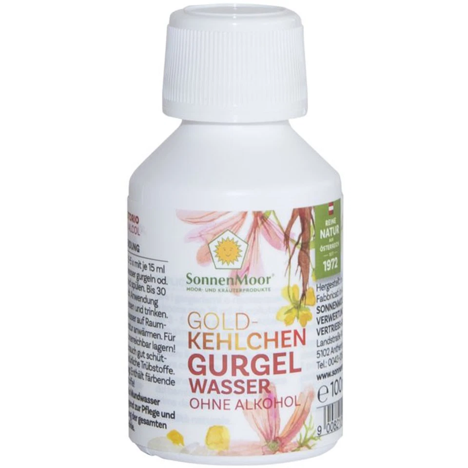 SonnenMoor Gurgelwasser ohne Alkohol 100 ml