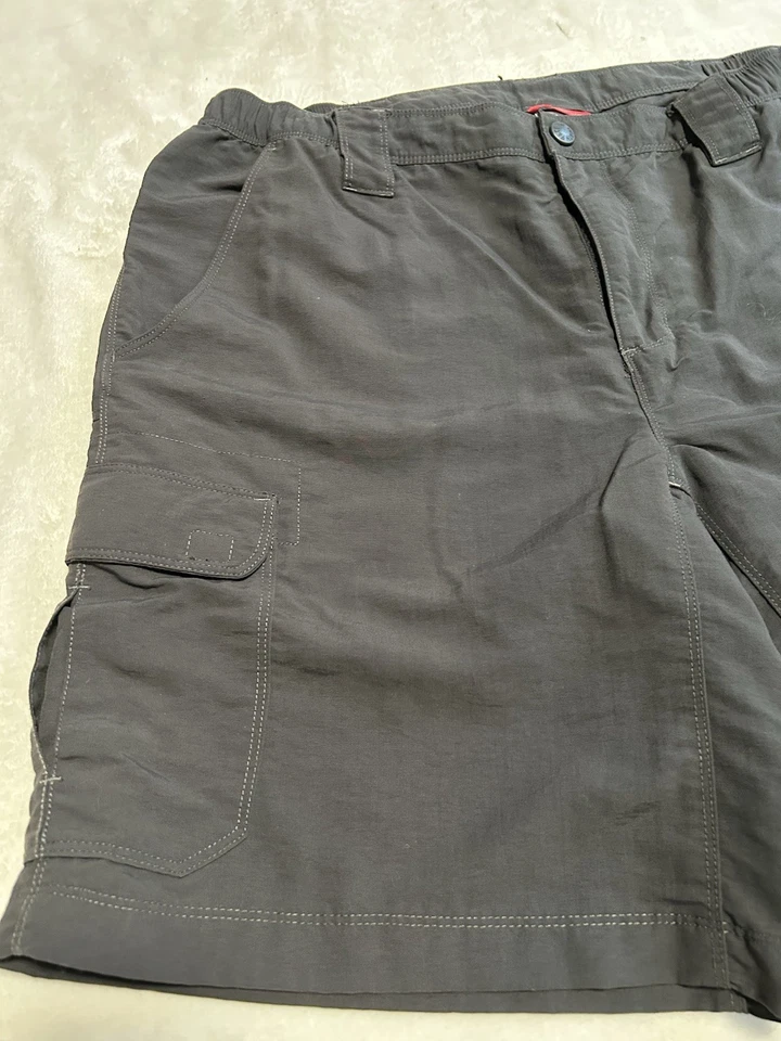 Pantalones Cortos de Viaje The North Face Nylon Senderismo Carga Gris 9.5” Entrepierna Para Hombres Talla Grande Foto 3 de 4