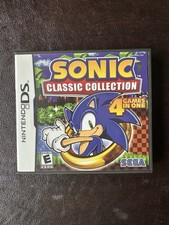 Sonic Classic Collection Nintendo DS Complete CIB Tested Working