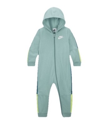 Nike Tape Baby Strampler mit Kapuze in Grün Größe 6-9 Monate