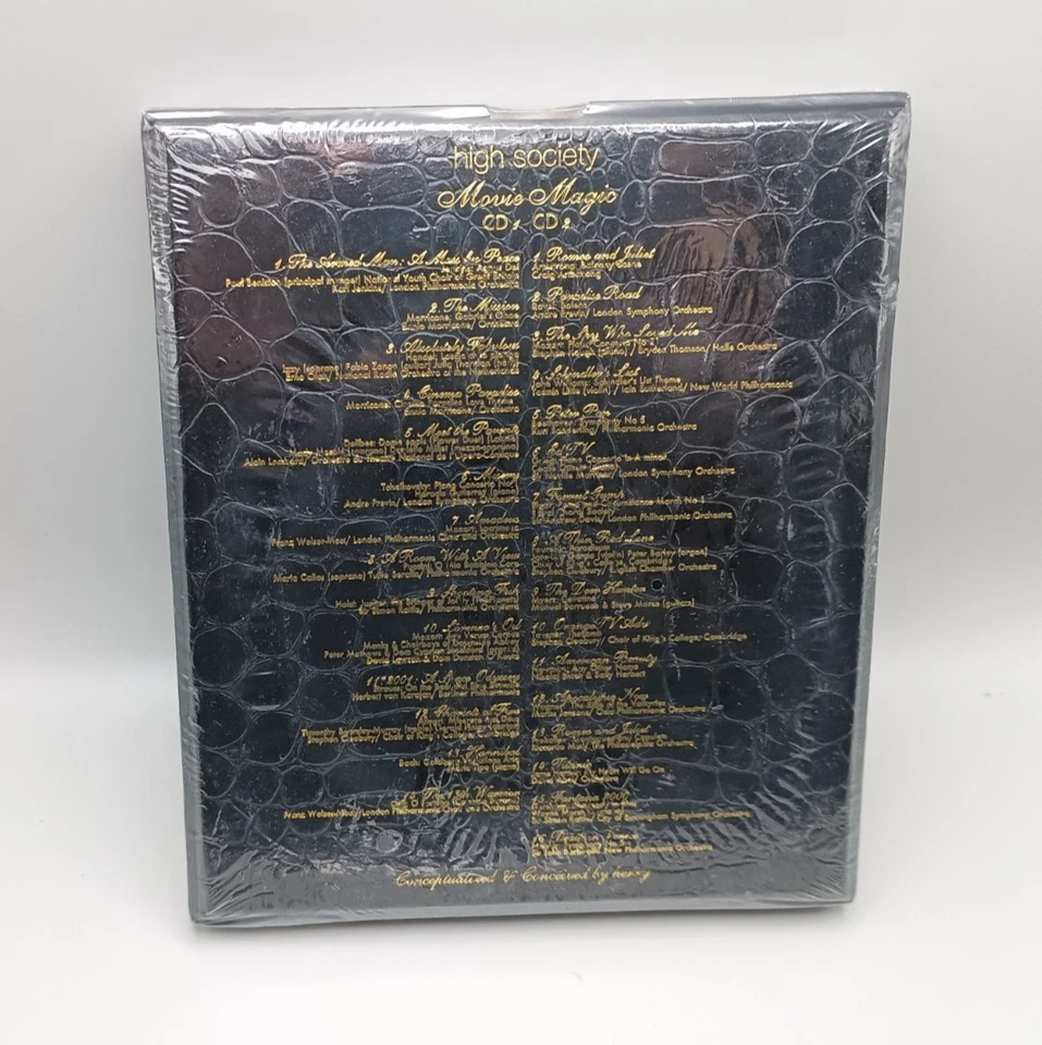 NEW HIGH SOCIETY - MOVIE MAGIC 2007 EMI CD BOX SET 2-CD SEALED Herry OOP - Image 2 of 2