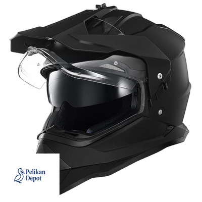 Dual Sport Motorradhelm mit Pinlock Visier ECE WS902