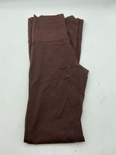 Streetwear Society Flare Leggings- Brown- Size X-Small