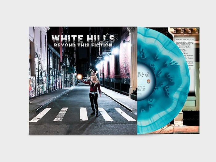 WHITE HILLS - Beyond This Fiction - CLOUDY SEA BLUE VINYL LP