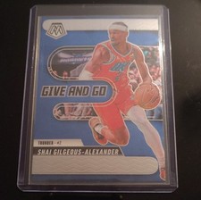 Panini 2024-25 Mosaic Give and Go #2 Shai Gilgeous-Alexander Thunder