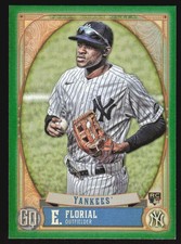 2021 Topps Gypsy Queen Green Estevan Florial RC #243 New York Yankees
