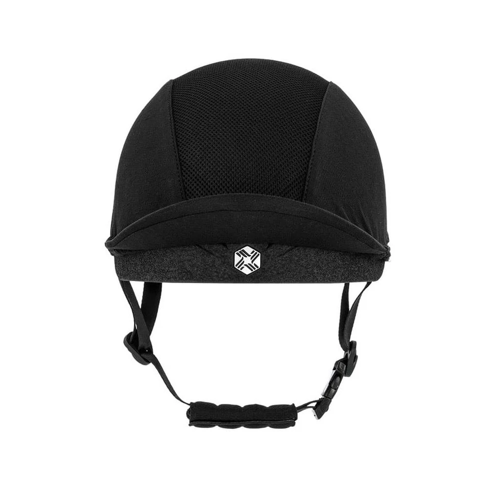 Charles Owen EQx Phoenix Reithut - Schwarz/Roségold/Silber