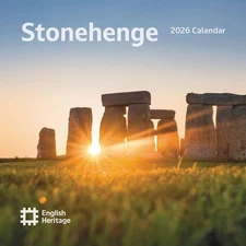 Carousel worldwide, English Heritage Stonehenge 2026 Mini Wall Calendar