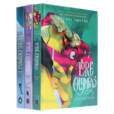 Lore Olympus By Rachel Smythe (Volume 4-6) 3 Books - Ages 15+ - Hardback