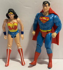 Vintage 1984 Kenner Super Powers  Superman Wonder Woman Action Figure DC Comics