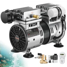 VEVOR Pond Aerator,550W Power,5.2CFM for Up to 3 Acre 50' Lake,Pond Aeration Kit