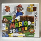 Super Mario 3D Land (Nintendo 3DS, 2011) CIB