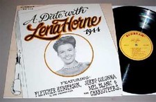 LENA HORNE LP - A DATE WITH (1944) Sunbeam SB-212