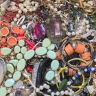4LBS Junk Costume Jewelry Lot Broken Tangled Repurpose Repair Vintage To Now