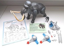 L&auml;uft! Dino Riders Mammut Mammoth Woolly Grom Ice Age Tyco Dinosaurier Eiszeit