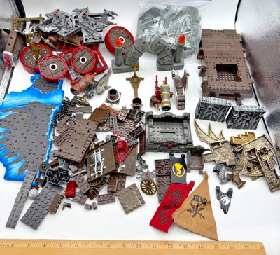 Mega Bloks Dragons Krystal Wars Fire Ice Knight Huge Lot