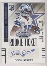2014 Panini Contenders Devin Street (Sec Row Seat) #125 Auto 0q3