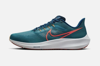 NIKE AIR ZOOM PEGASUS 39 Men's Running Shoes Blue Spruce/Crimson DH4071-302