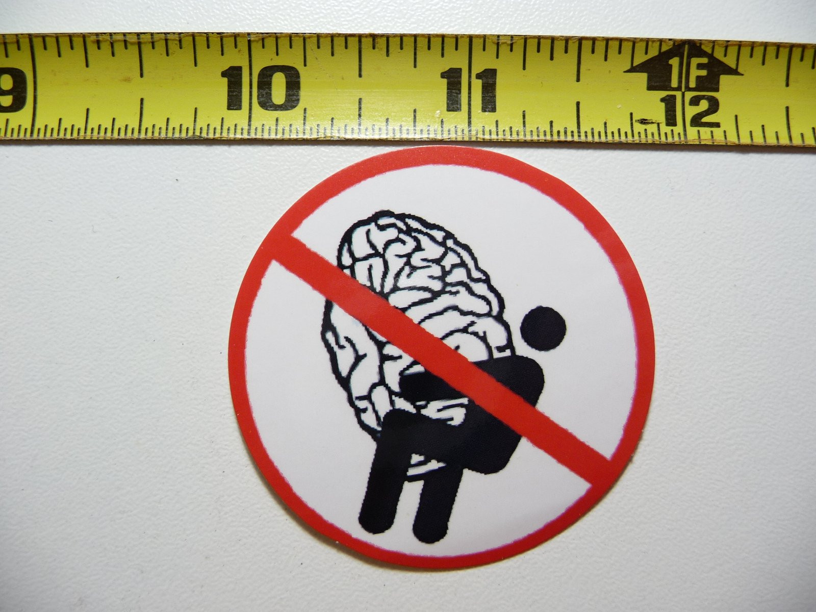 NO ENTRY Prohibited Decal Sticker for Job Knowledge Sharing Work Areas