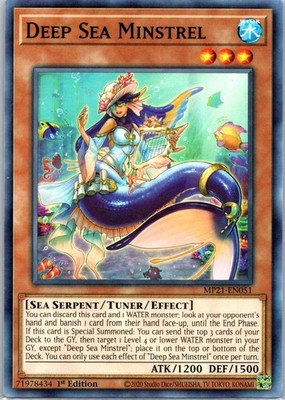 Deep Sea Minstrel MP21-EN051 Common 2021 Tin of Ancient Battles 2021 NM