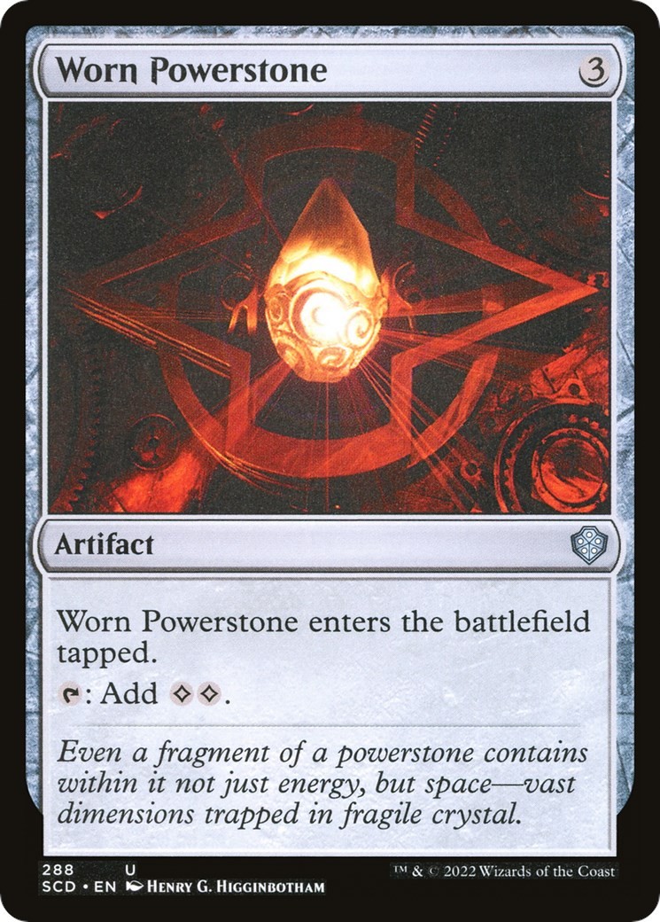 Worn Powerstone Starter Commander Decks NM288