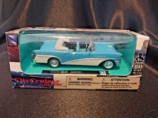 New In Box 1955 Buick Century Blue City Cruiser Collection 1:43 Scale Diecast 
