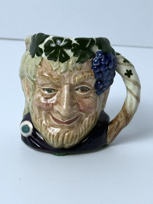 Vintage 1958 Royal Doulton Character Jug Mini Bacchus D6521
