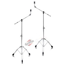 GRIFFIN Cymbal Boom Stand - 2 CONFEZIONI Hardware batteria attacco braccio adattatore percussione