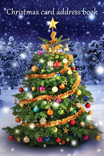 Christmas card address book: An address book and tracker for t .