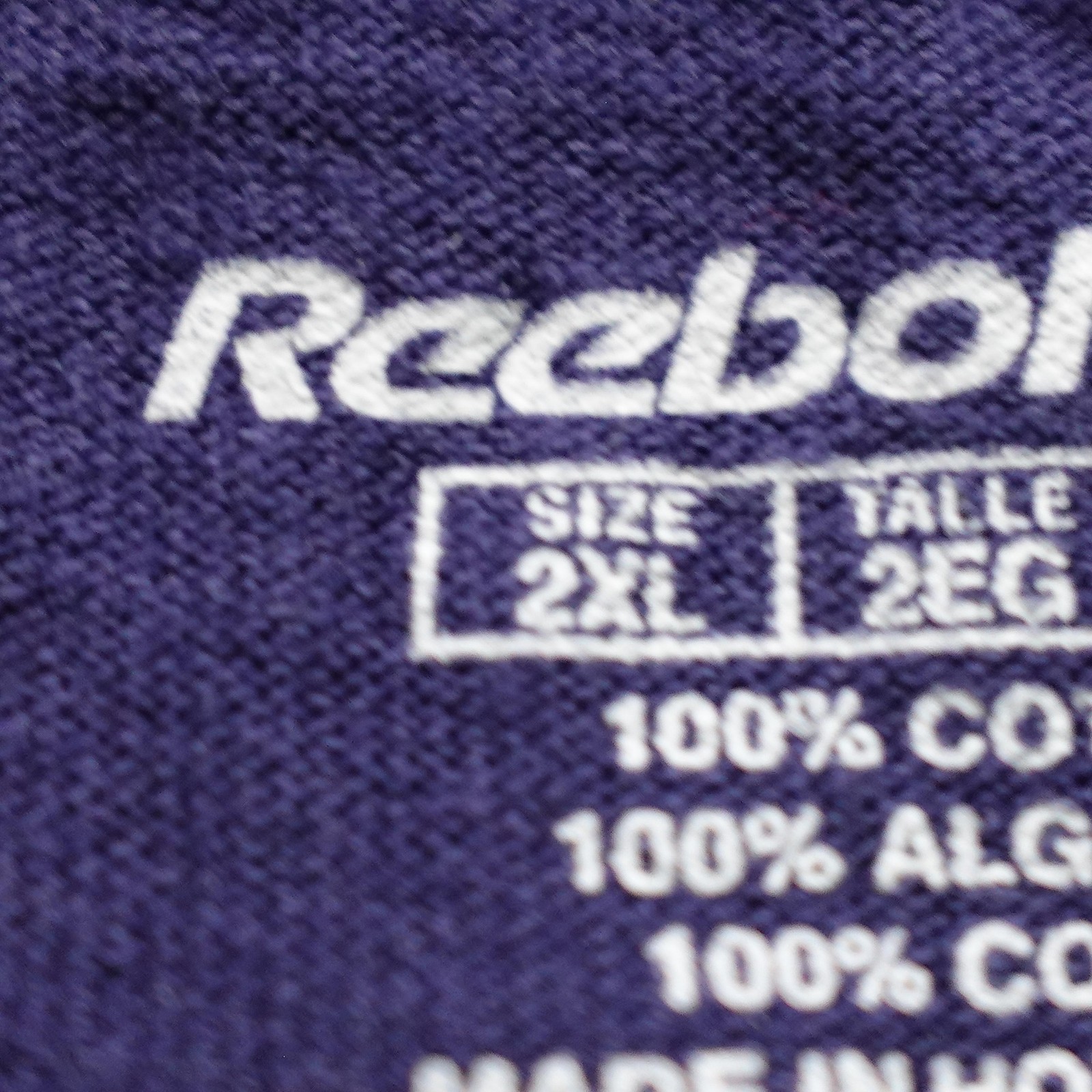 Chicago Bears Shirt Mens 2XL Blue NFL Logo Football Reebok Graphic T-Shirt Tee thumbnail 6