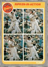 1985 Fleer #626 Cal Ripken IA