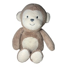 Carter s Child Of Mine Light Brown Monkey Rattle Plush 62075 Light Cream Face