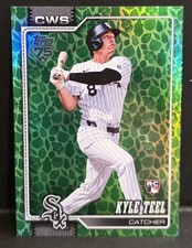 2026 Topps Kyle Teel #201 Green Easter Parallel Chicago White Sox Rookie
