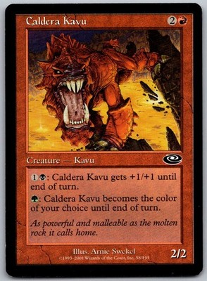 Caldera Kavu 58 Common Planeshift Magic: The Gathering Lightly Played