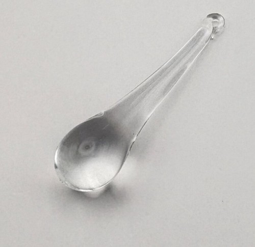 Klarglas Träne Anhänger Modeschmuck 2 Zoll - Bild 6 von 6