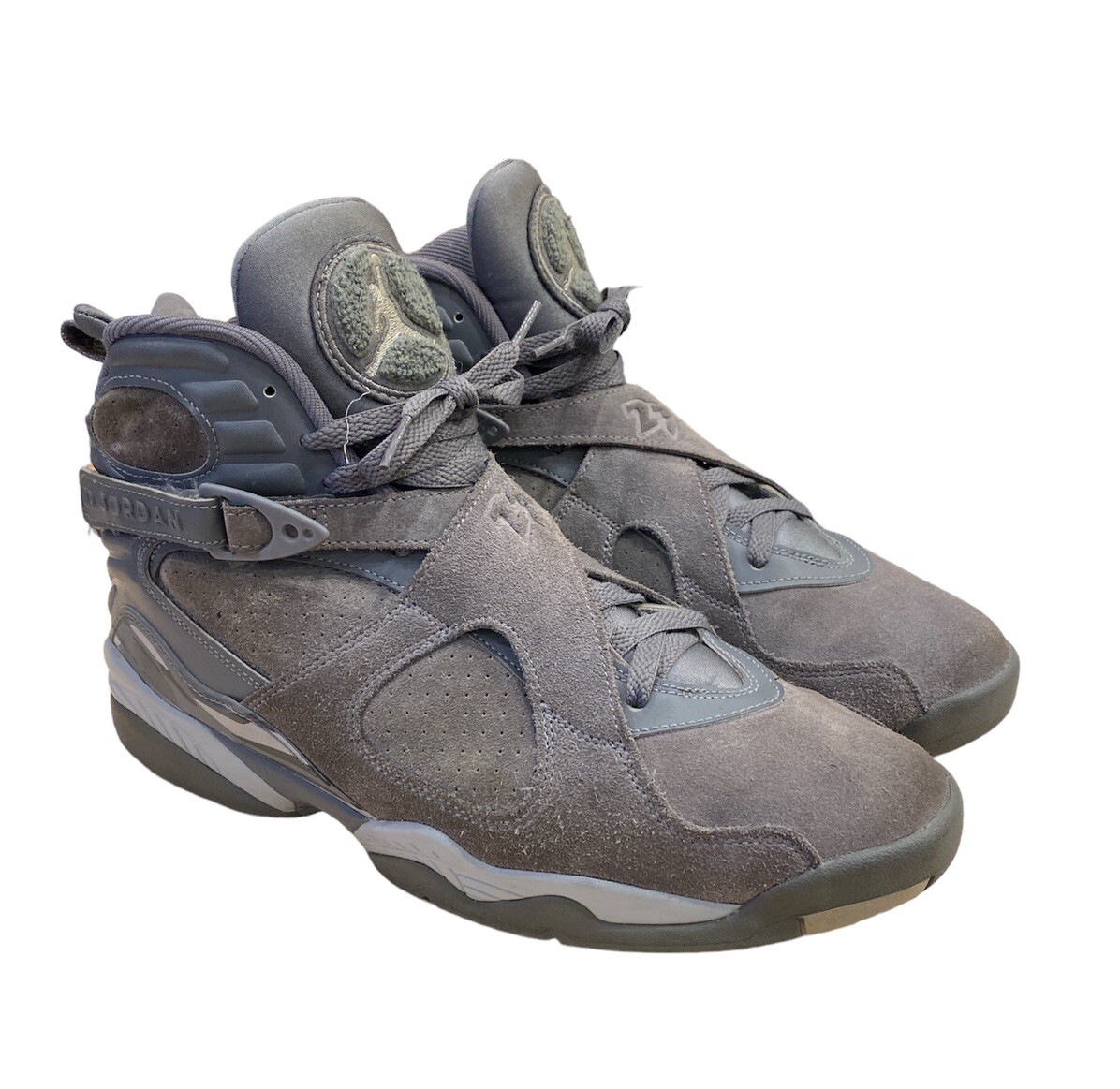 0068) Nike Air Jordan 8 VIII Retro “Cool Grey 2017” 305381-014