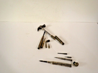 Vintage  Hammer / Screwdriver set +2 of 4 in 1 Screwdriver sets