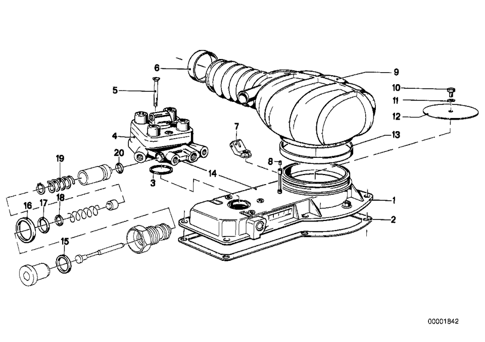 Fuel Volume Distributor BMW E12/E21 M10 13519056613 0438100023 eBay