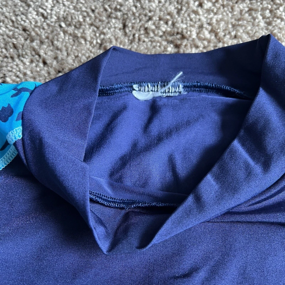 Camiseta de surf de compresión Y2K Skins vintage para hombre ~ talla XL azul Foto 2 de 4