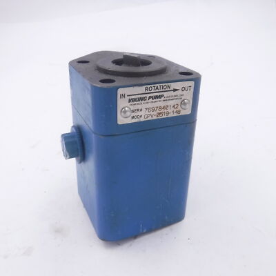Viking Pump GPV-0519 Cast Iron Spur Gear Pump L-0519-1852-039 | eBay
