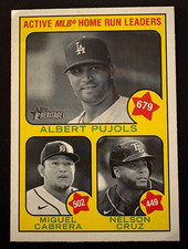 Albert Pujols Base, Insert, and Parallel Cards - You Pick,Buy More, Save More!
