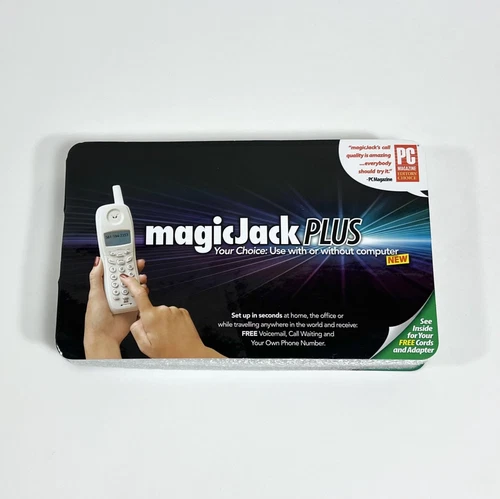 Magic Jack Plus Local Long Distance Calling Phone Line Unit