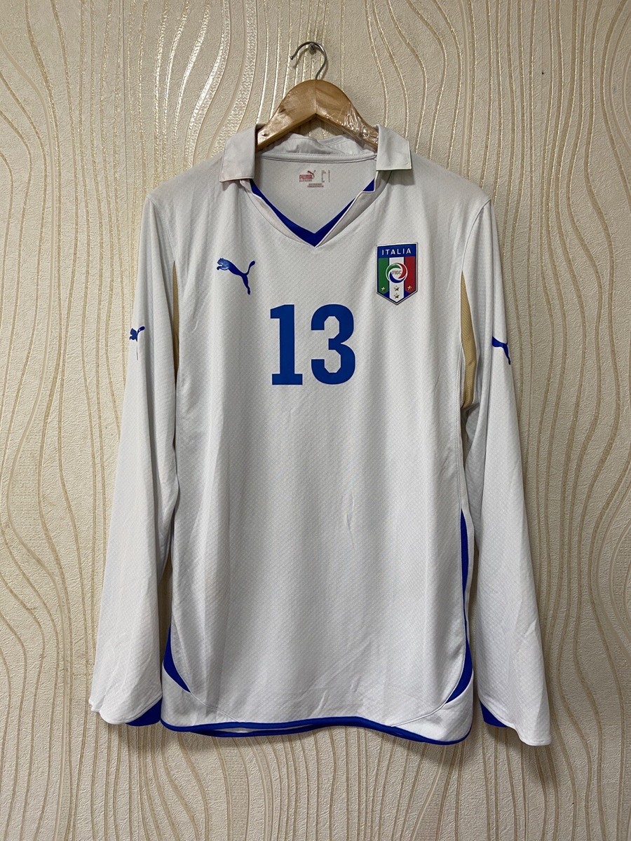 ITALY 2010 2011 AWAY FOOTBALL SHIRT SOCCER JERSEY LONG SLEEVE PUMA