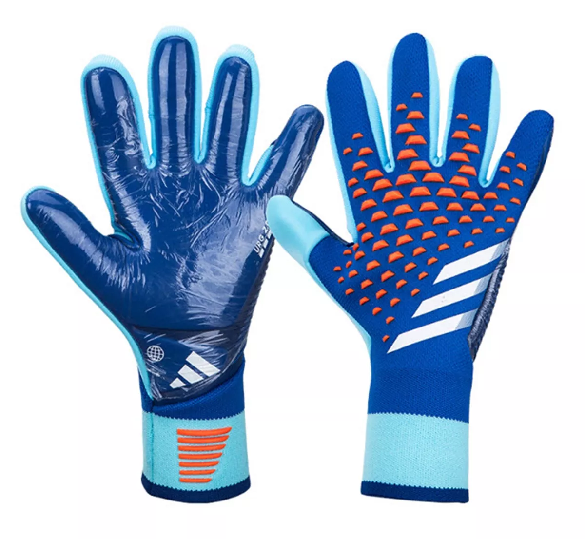 Adidas Men GK Predator GL Pro Glove Soccer Blue Goalkeeper GYM Gloves  IA0864