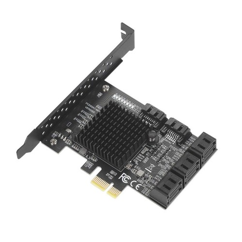Expansion Card Controller Adapter PCI-Express to 8 Port SATA 3.0 6Gbps For HDD - Picture 8 of 10