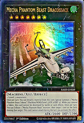 Mecha Phantom Beast Dracossack RA03-EN039 (UR)