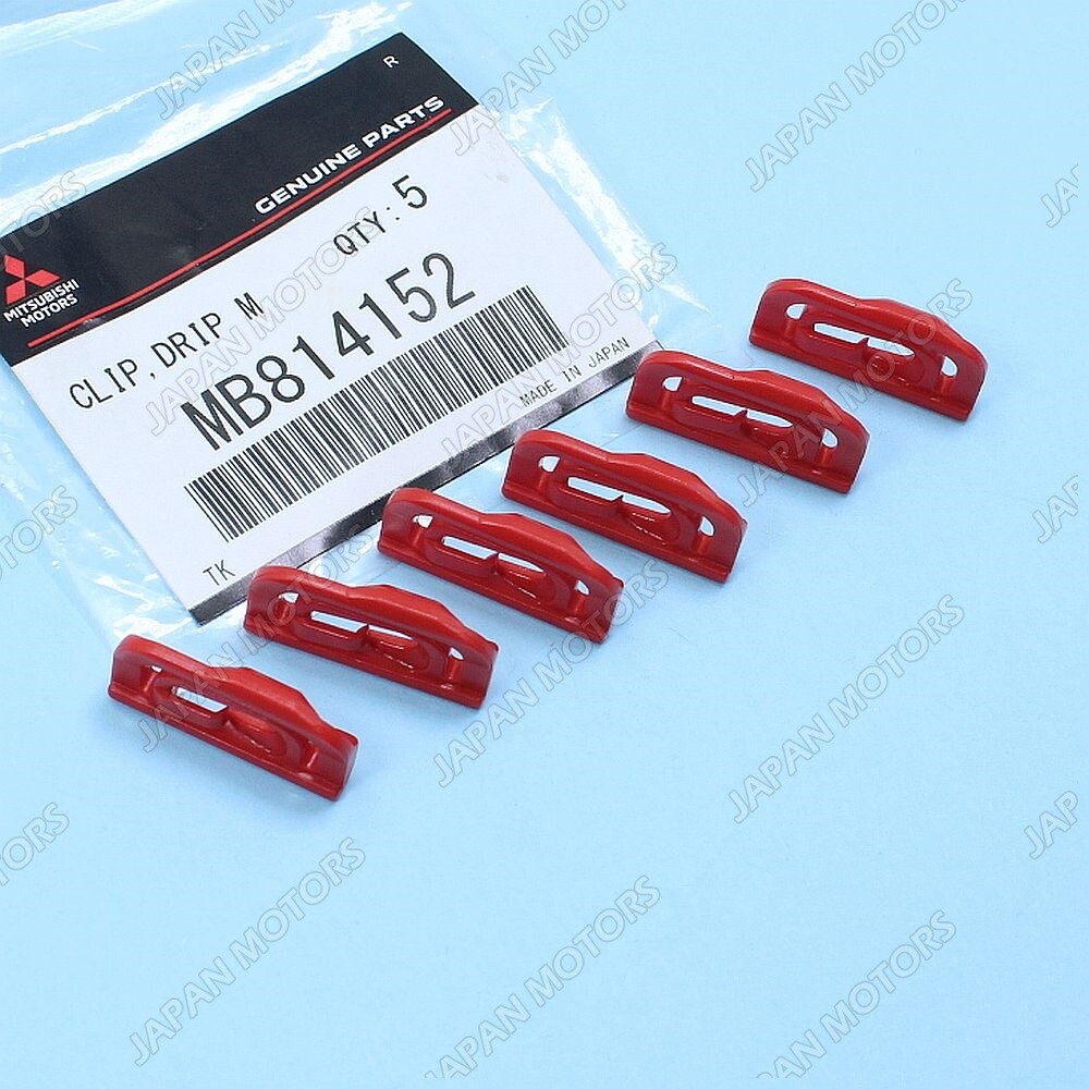 x6 New Genuine OEM Mitsubishi Mirage Roof Drip Molding Clip, Roof